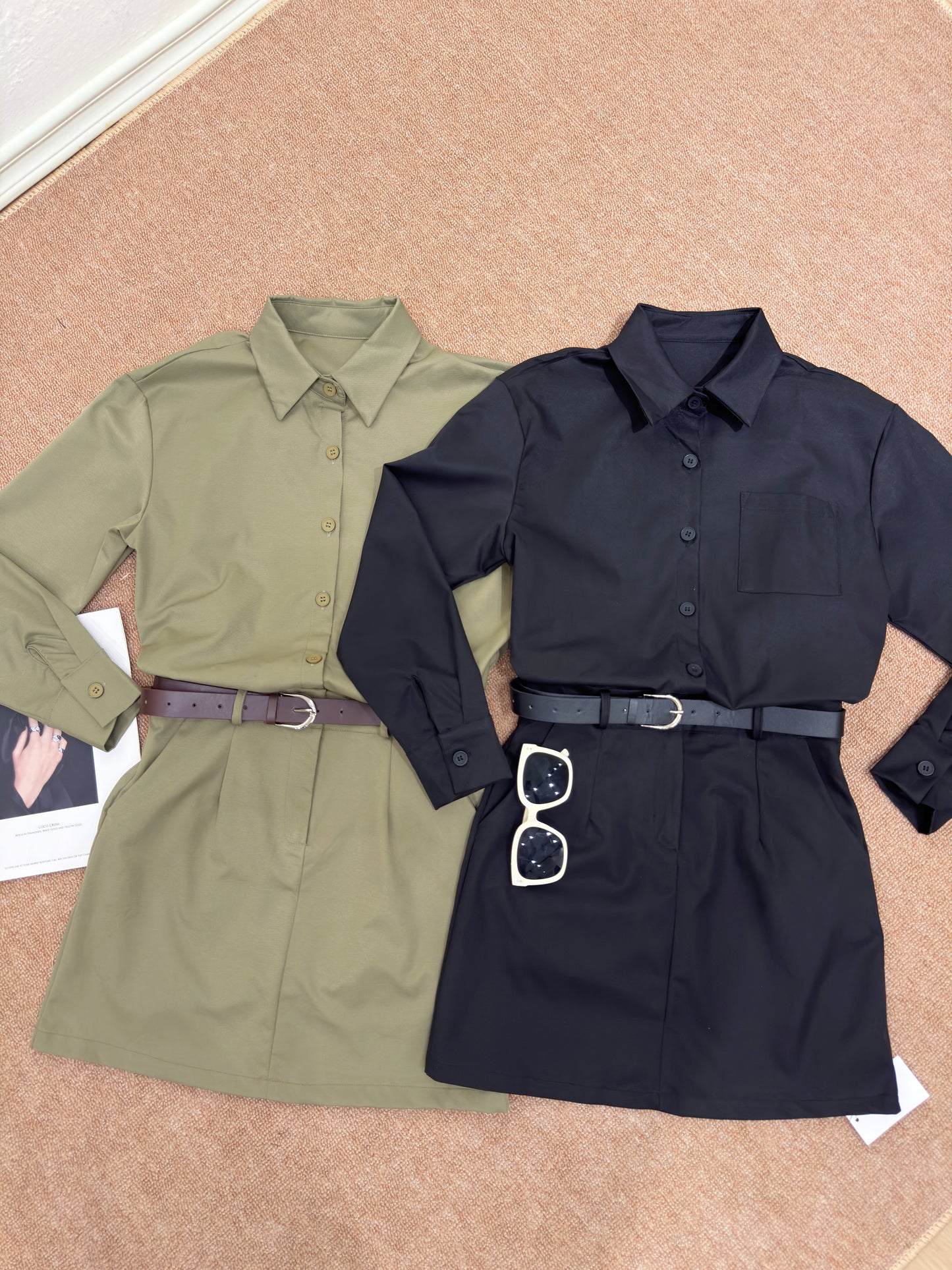 Minimalist Two-in-One Dress