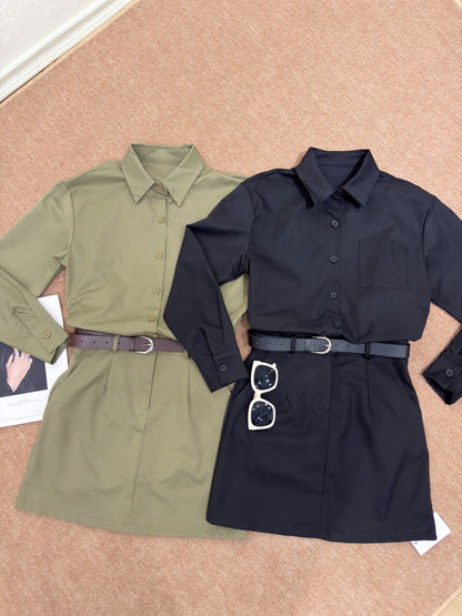 Minimalist Two-in-One Dress