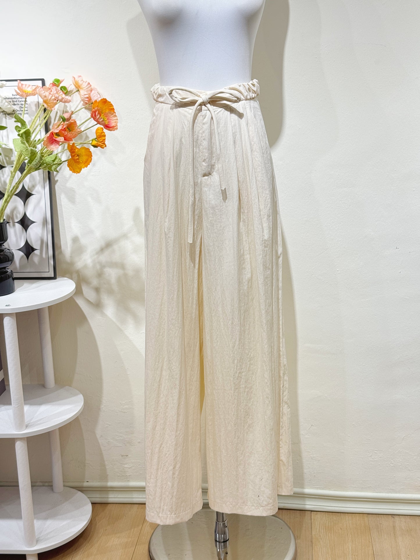 Casual Tie-Waist Pants