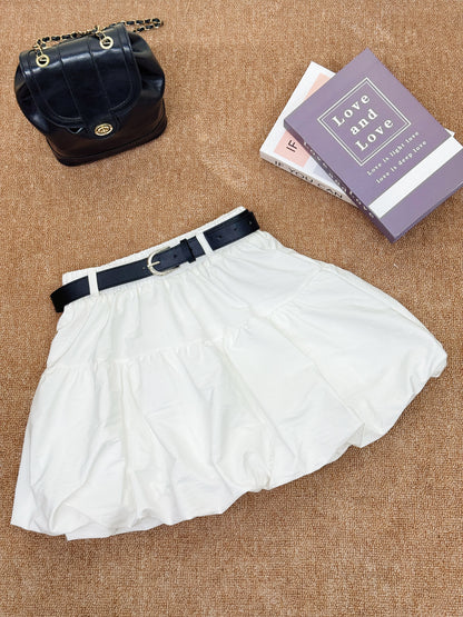 Bubble Hem Skirt
