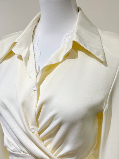 Silk With Lace Elegant Set