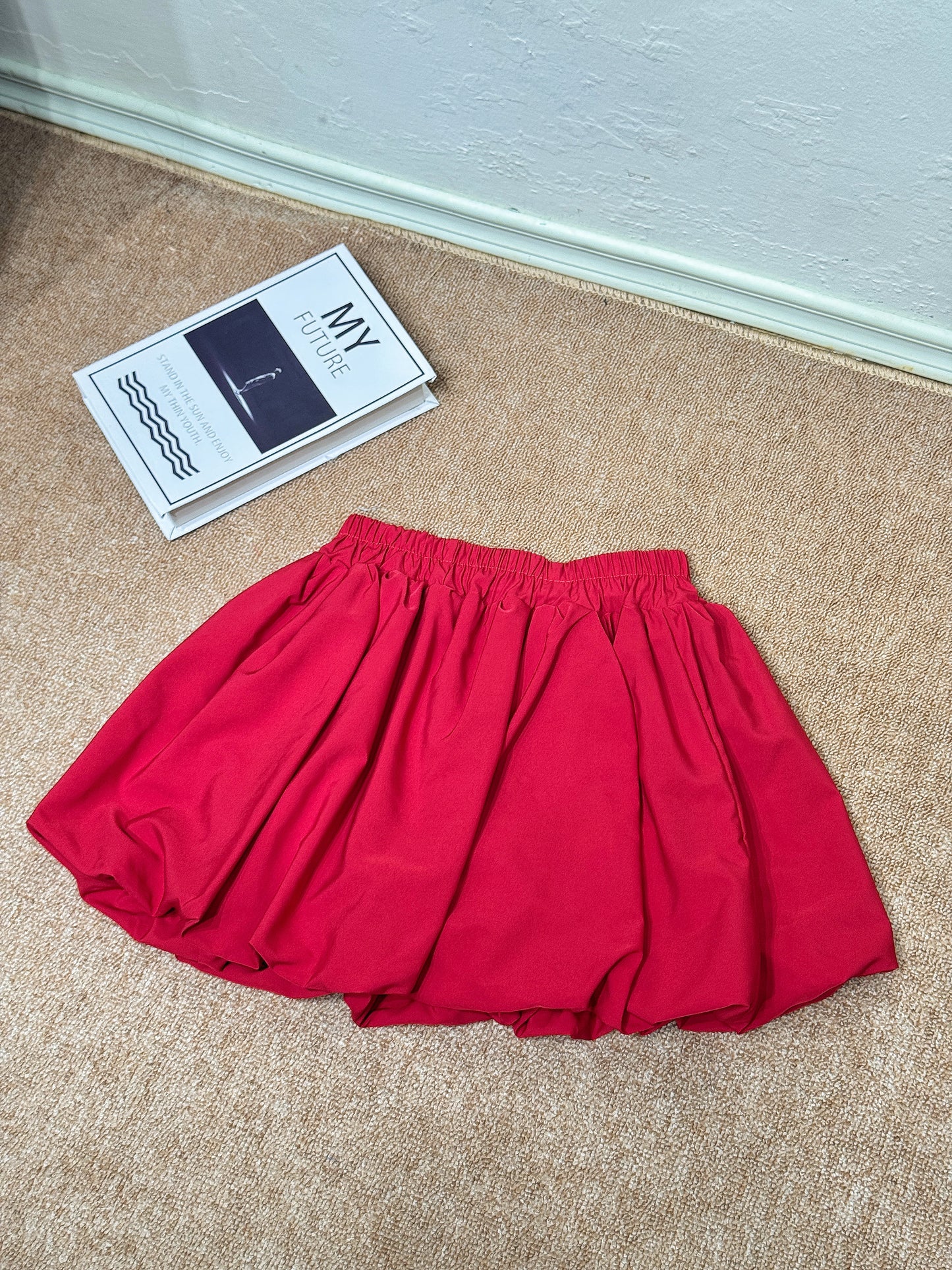 Red Bubble Skort