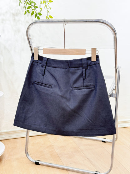 Grayful Pleated Mini Skirt