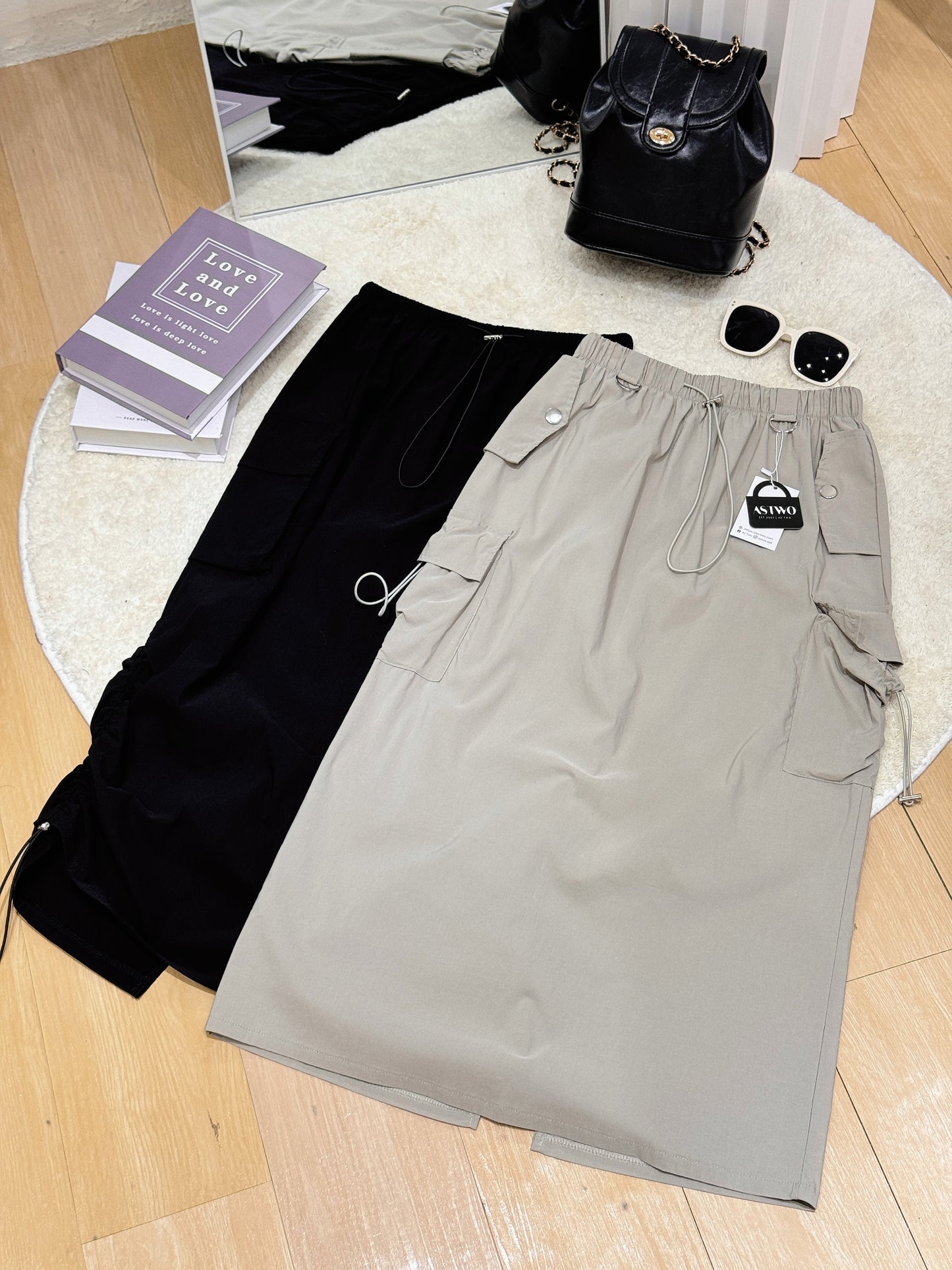 Stretch Utility Skirt