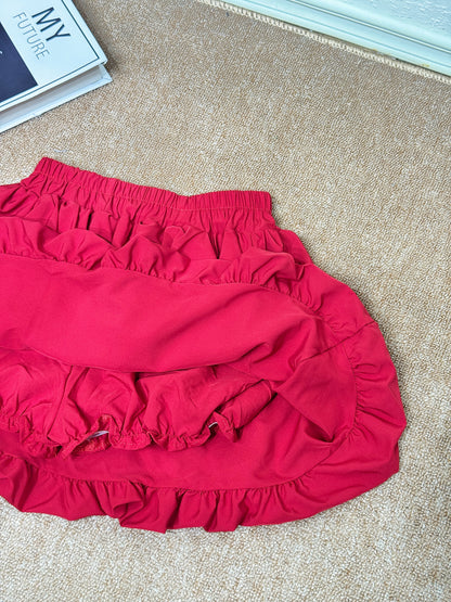Red Bubble Skort