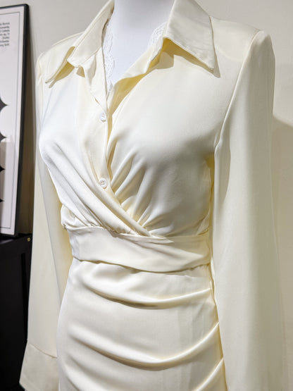 Silk With Lace Elegant Set