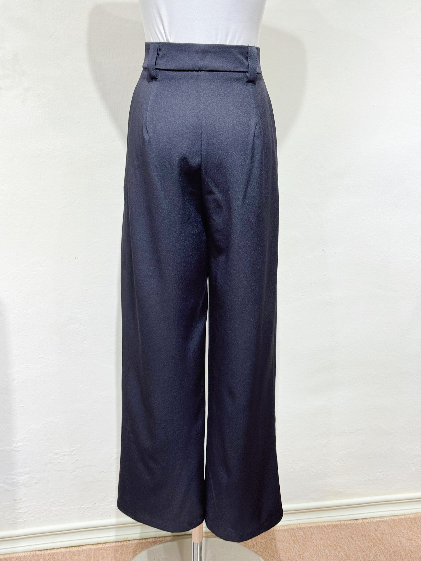 Structured Straight Pants
