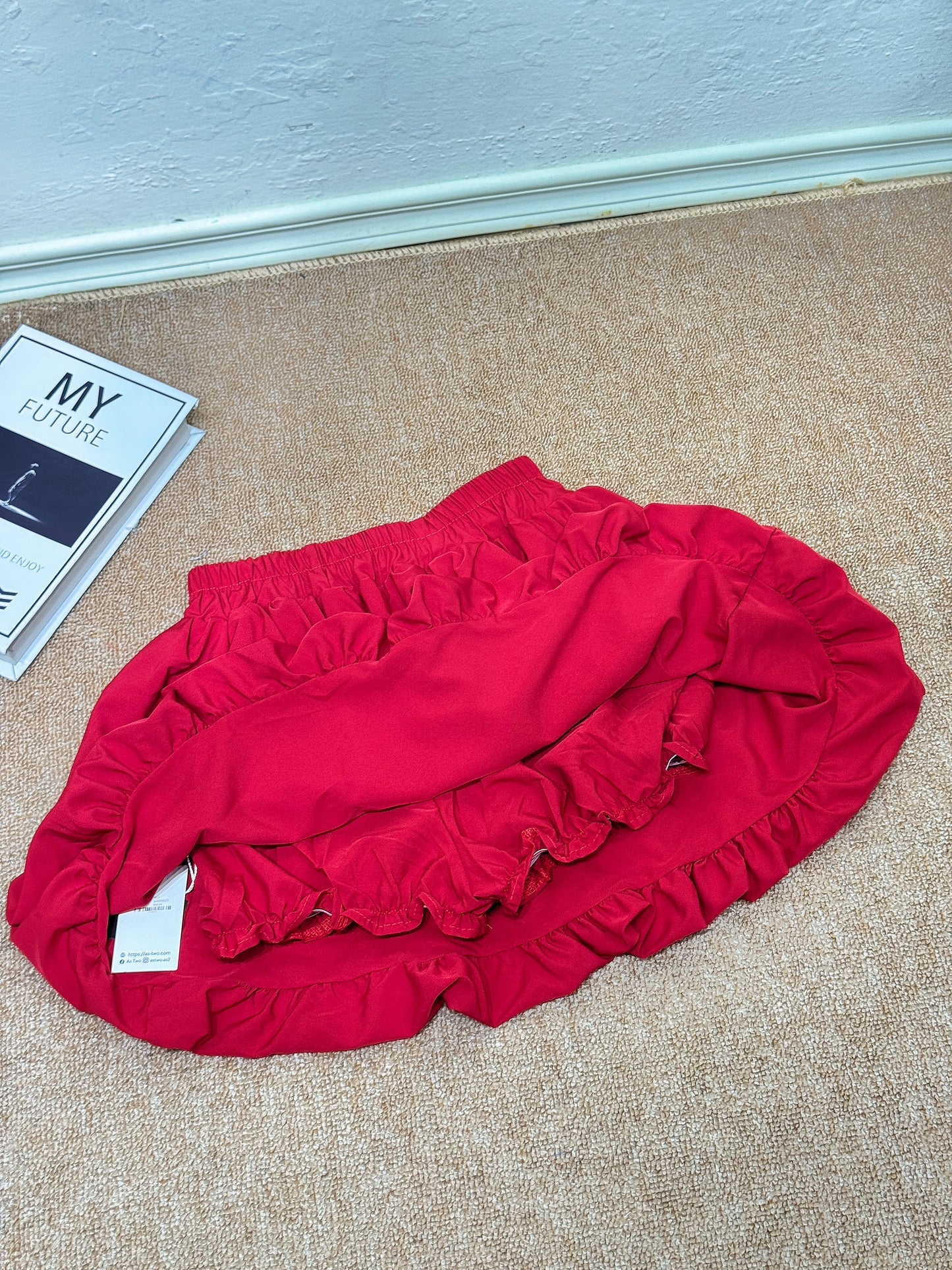 Red Bubble Skort
