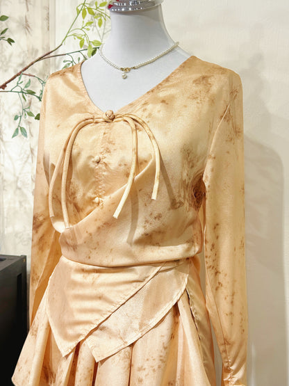 Tassel Knot Printed Set