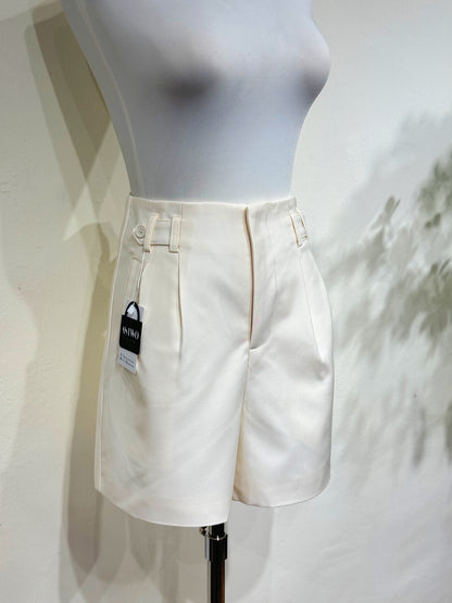 Side Button Tailored Shorts