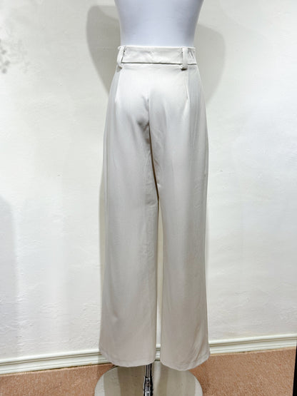 Structured Straight Pants