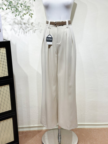 Structured Straight Pants