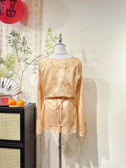 Tassel Knot Printed Set