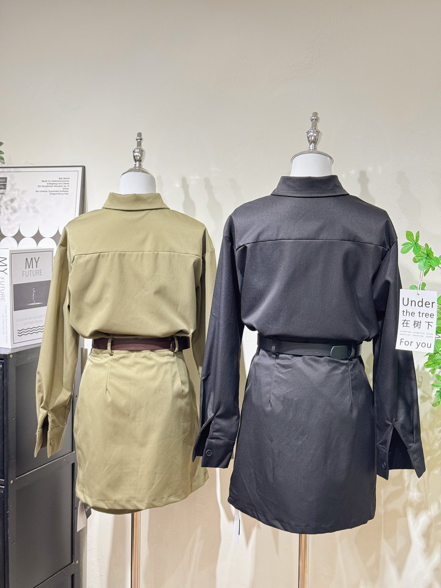 Minimalist Two-in-One Dress