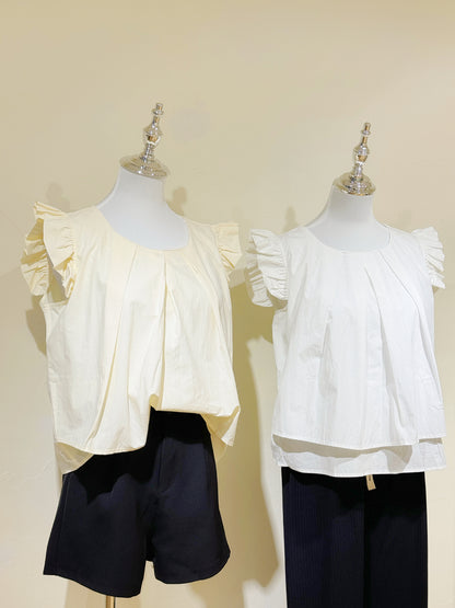 Flutter Sleeve Top