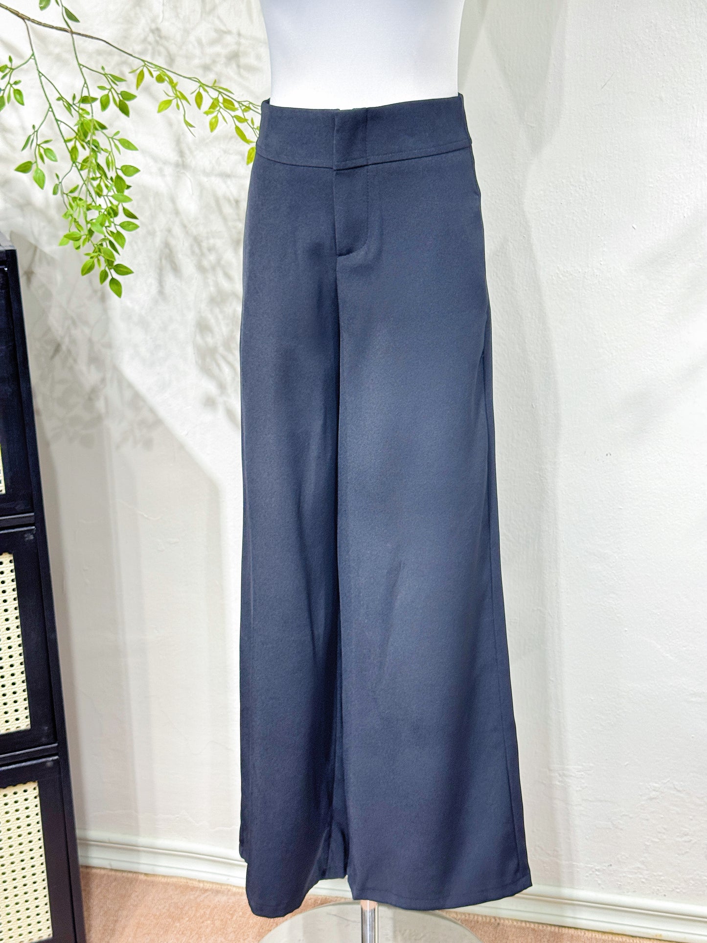 Clean Cut Wide-Leg Pants