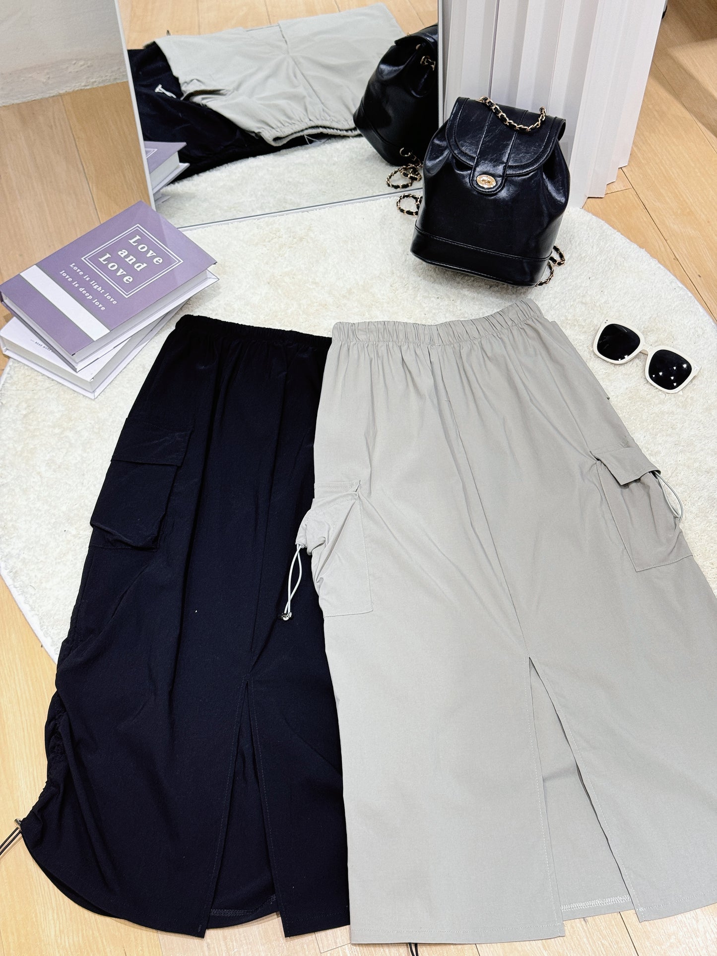 Stretch Utility Skirt