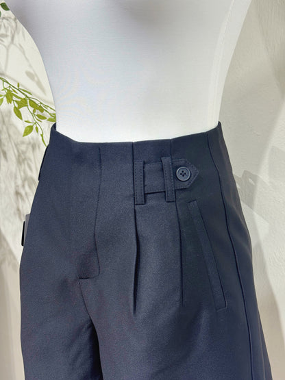 Side Button Tailored Shorts