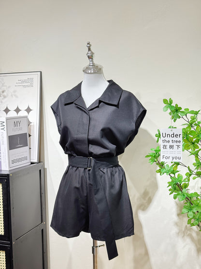 Minimalist Collar Cotton Set