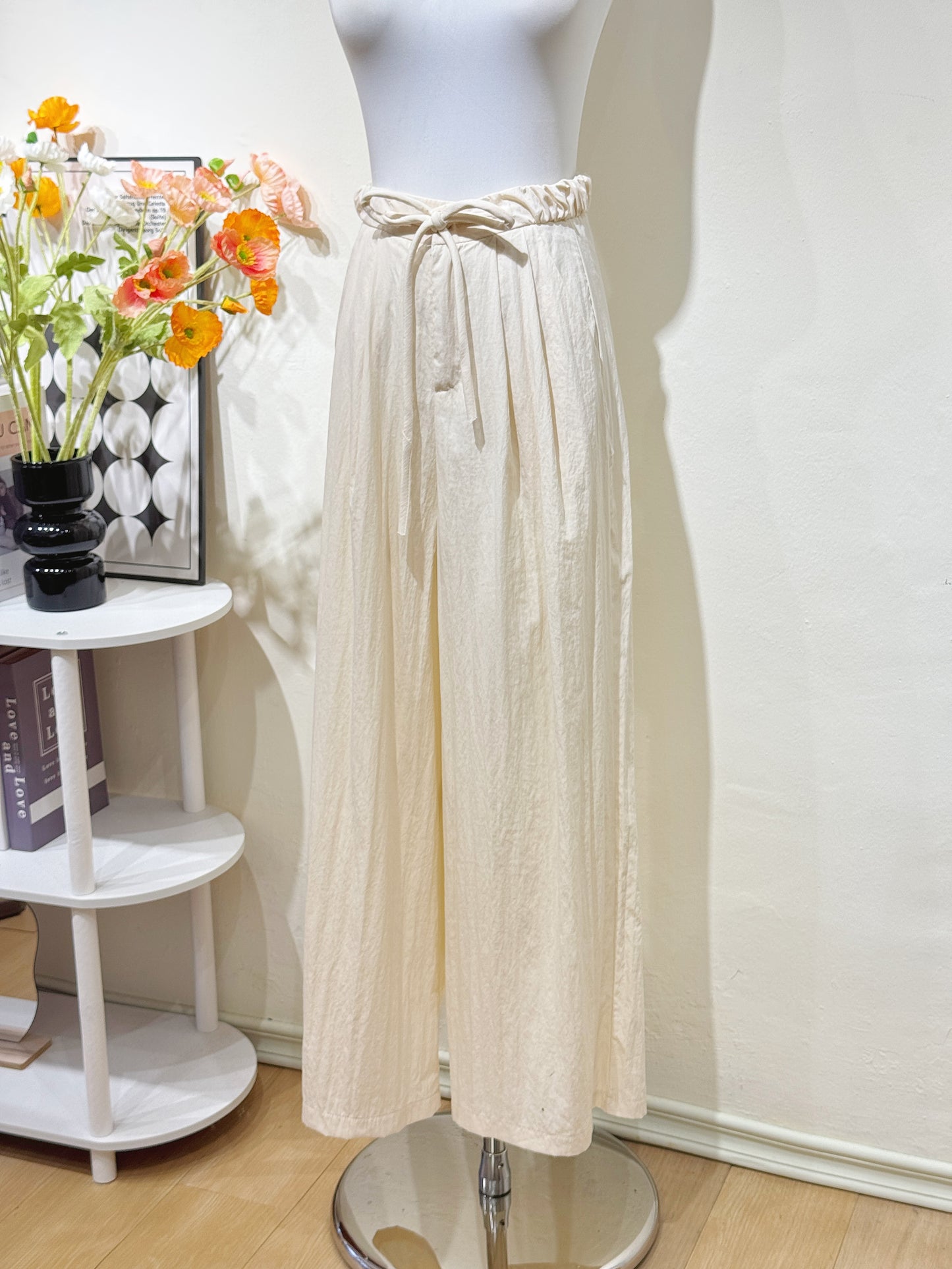 Casual Tie-Waist Pants