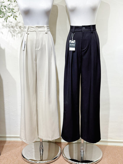 Structured Straight Pants