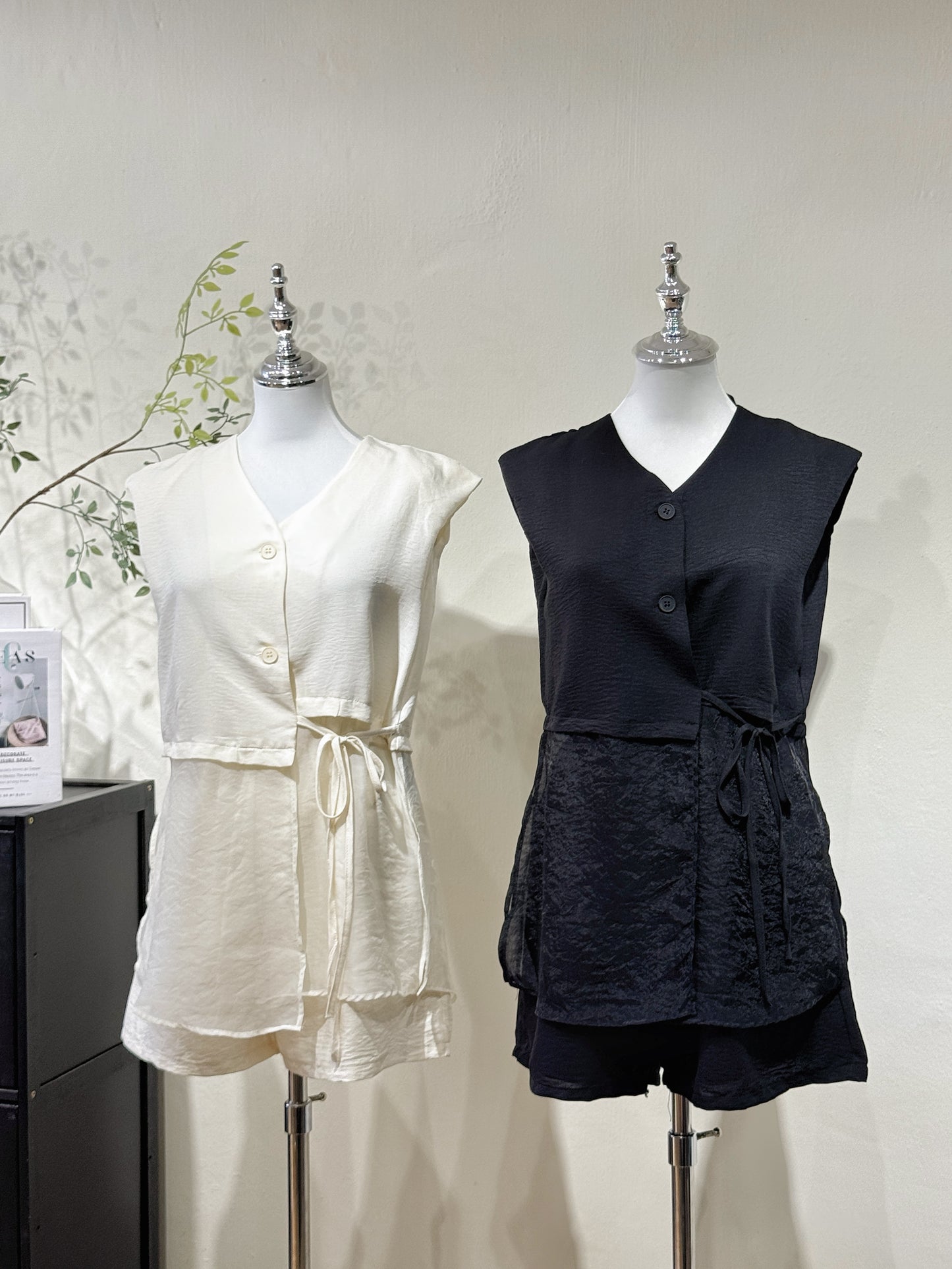 Textured+Organza Set