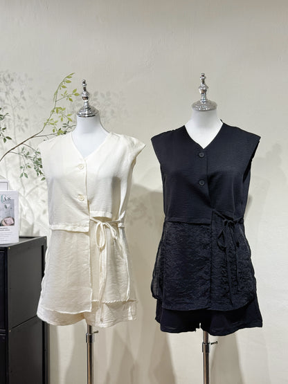 Textured+Organza Set